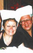 Elaine and Jack Irving on the last night