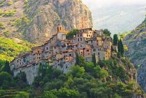 Peillon, a Perched Viilage, near Nice in France